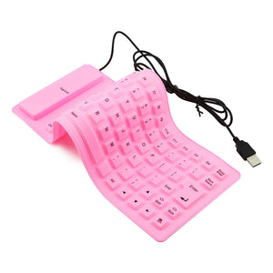 Teclado flexible USB siliconado