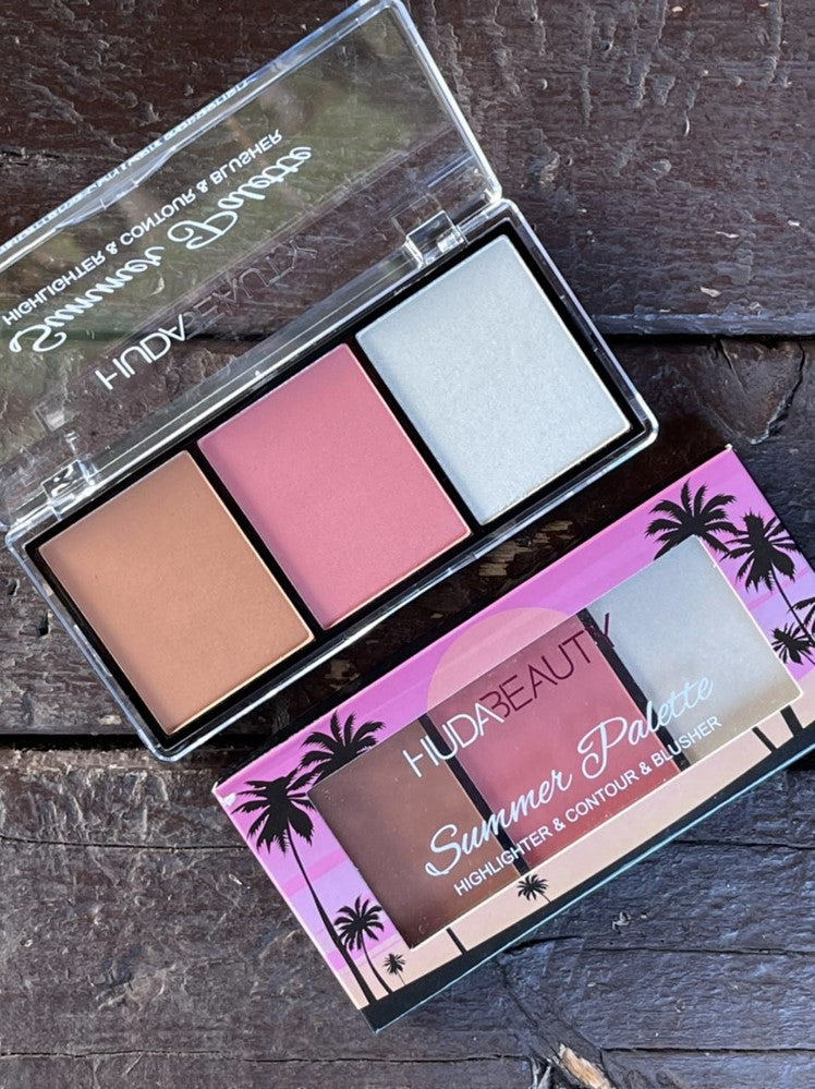 HUDA BEAUTY SUMMER PALETTE TRIO