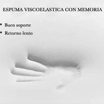 Almohada Ortopédica Cervical Memory Viscoelástica