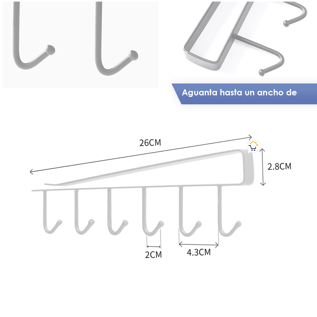 Set x2 Soporte Para Tazas PCCGx2