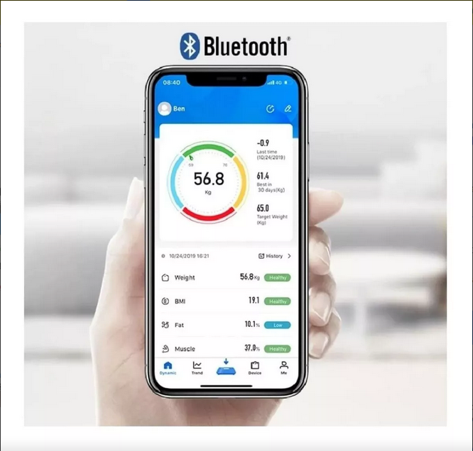 BASCULA  BLUETOOTH