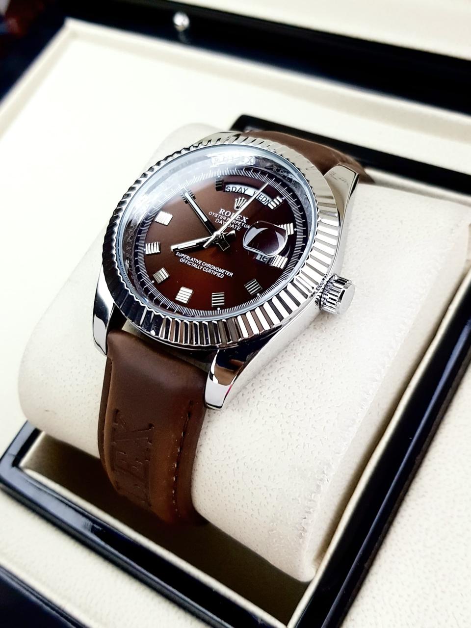 RELOJ ROLEX CUERO R7