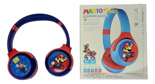 Audífono Diadema Bluetooth Mario